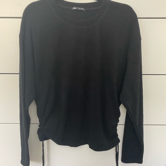 ZARA Gathered Sweatshirt - Picture 3 of 3